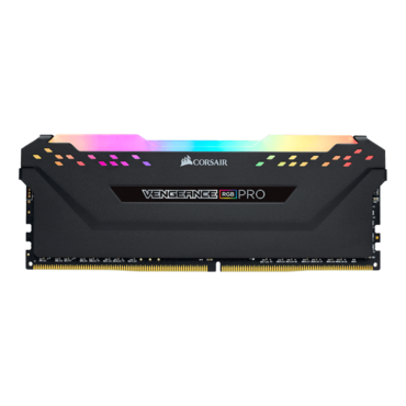 32GB Kit (4 x 8GB) VENGEANCE® RGB Pro DDR4 3600MHz, CL18, Black, RGB LED DIMM Memory