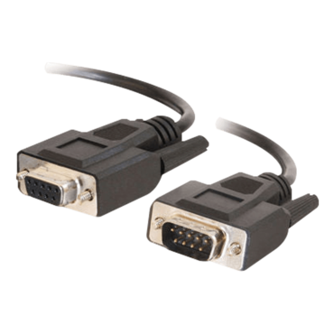 15ft DB9 M/F Extension Cable - Black (52032)