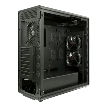 ASTERION CLASSIC Tempered Glass, No PSU, E-ATX, Black, Mid Tower Case