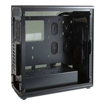 ASTERION CLASSIC Tempered Glass, No PSU, E-ATX, Black, Mid Tower Case