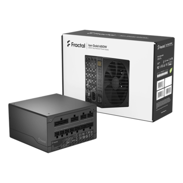 Ion Gold, 80 PLUS Gold 650W, Fully Modular, ATX Power Supply