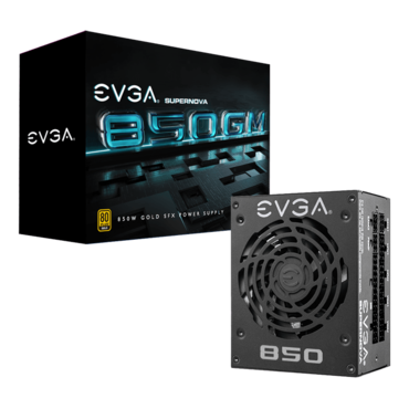 850 GM, 80 PLUS Gold 850W, ECO Mode, Fully Modular, SFX Power Supply