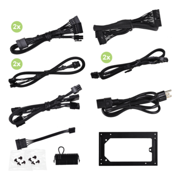 850 GM, 80 PLUS Gold 850W, ECO Mode, Fully Modular, SFX Power Supply