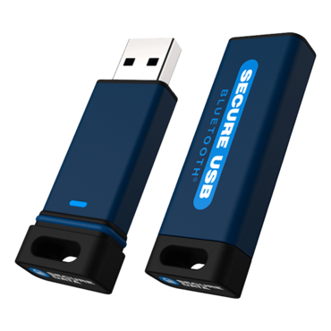 SecureUSB® BT, 128GB, USB 3.2, Black, Hardware Encrypted Flash Drive