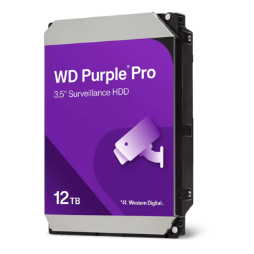 12TB Purple Pro WD121PURP, 7200 RPM, SATA 6Gb/s, 256MB cache, 3.5&quot; HDD