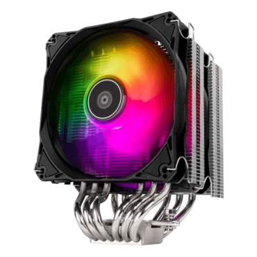 Hydrogon D120 ARGB, 153mm Height, 165W TDP, Copper/Aluminum CPU Cooler