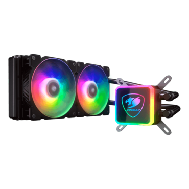 AQUA ARGB 240, RGB w/ Remote Control, 240mm Radiator, Liquid Cooling System