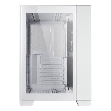 O11 Dynamic MINI Snow, Tempered Glass, No PSU, ATX, White, Mini Tower Case