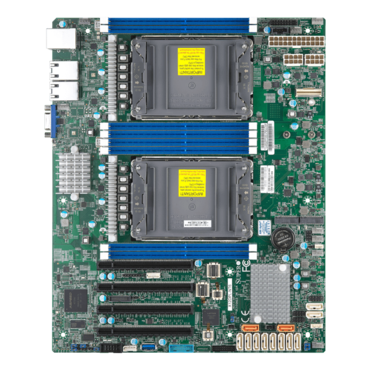 X12DPL-NT6, Intel® C621A, LGA 4189 / 2, DDR4-3200 2TB 3DS ECC LRDIMM / 8, VGA, 10GbE LAN / 2, ATX, Retail