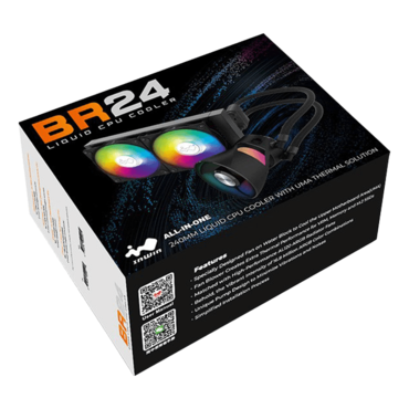 BR24, 240mm Radiator, Liquid Cooling System