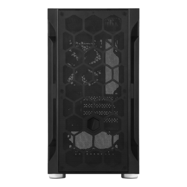 FARA H1M, No PSU, microATX, Black, Mini Tower Case
