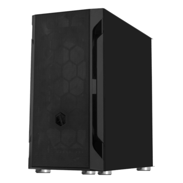 FARA H1M, No PSU, microATX, Black, Mini Tower Case