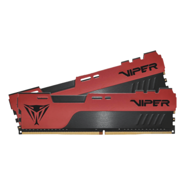 64GB (2 x 32GB) Viper Elite II DDR4 3200MHz, CL18, Black/Red, DIMM Memory