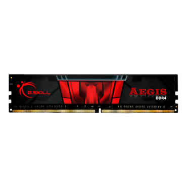 16GB Aegis DDR4 3200MHz, CL16, Black/Red, DIMM Memory