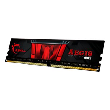 16GB Aegis DDR4 3200MHz, CL16, Black/Red, DIMM Memory