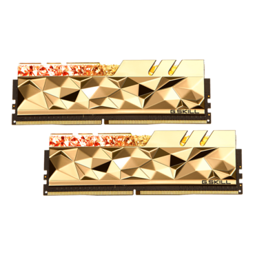 16GB (2 x 8GB) Trident Z Royal Elite DDR4 3600MHz, CL16, Gold, RGB LED, DIMM Memory