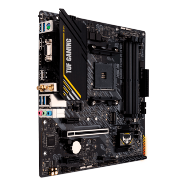 TUF Gaming A520M-Plus WiFi, AMD A520 Chipset, AM4, DP, microATX Motherboard
