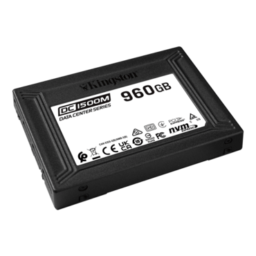 960GB DC1500M 15mm, 3100 / 1700 MB/s, 3D TLC NAND, PCIe NVMe 3.0 x4, U.2 2.5&quot; SSD