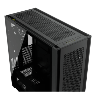 7000D AIRFLOW Tempered Glass, No PSU, ATX, Black, Full Tower Case