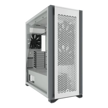 7000D Airflow, Tempered Glass, No PSU, ATX, White, Full Tower Case