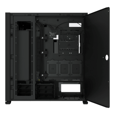 iCUE 7000X RGB Tempered Glass, No PSU, ATX, Black, Full Tower Case