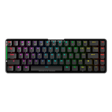 ROG Falchion, Per Key RGB, Cherry MX Blue, Wireless/Wired, Black/Grey, Mechanical Gaming Keyboard
