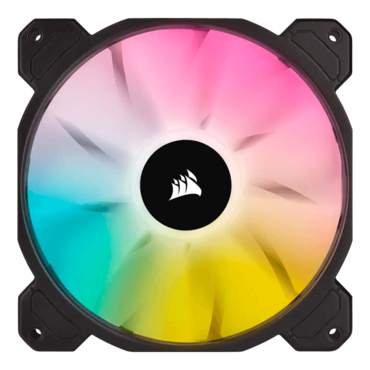 iCUE SP140 RGB ELITE Performance 2 x 140mm, w/ Controller, RGB LEDs, 1200RPM, 68.11 CFM, 26.8 dBA, Cooling Fans