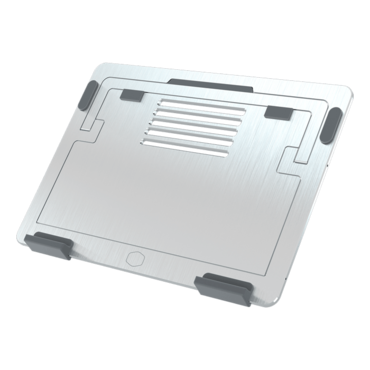 ERGOSTAND AIR, up to 15&quot;, Silver, Cooling Pad