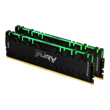 16GB (2 x 8GB) FURY Renegade DDR4 4266MHz, CL19, Black, RGB LED, DIMM Memory