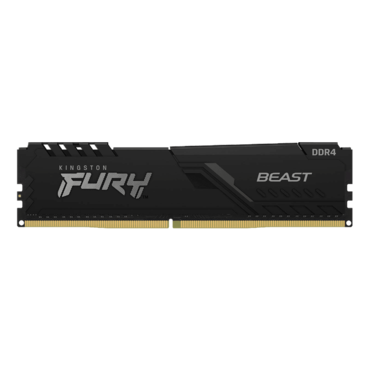 8GB FURY Beast DDR4 3733MHz, CL19, Black, DIMM Memory