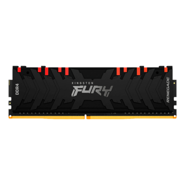 8GB FURY Renegade DDR4 3600MHz, CL16, Black, RGB LED, DIMM Memory