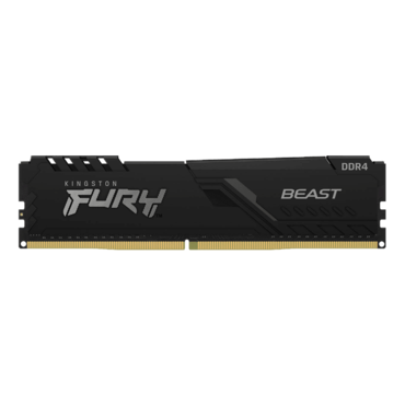 16GB FURY Beast DDR4 3600MHz, CL18, Black, DIMM Memory