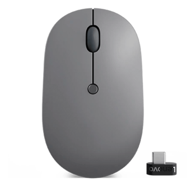 Go (4Y51C21216), 2400-dpi, Wireless, Thunder Black, Optical Mouse