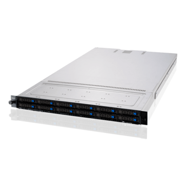 RS700-E10-RS12U-WOCPU005Z, 1U, Intel® C621A, 12x NVMe/SATA, 32x DDR4, Dual 10Gb Ethernet, 1600W Rdt PSU