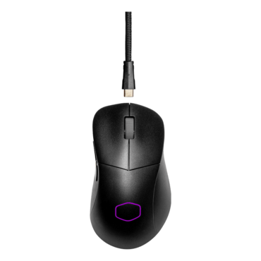 MM731, RGB, 19000-dpi, Wired/Bluetooth/Wireless, Black, Optical Gaming Mouse
