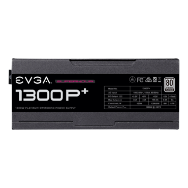 1300 P+, 80 PLUS Platinum 1300W, ECO Mode, Fully Modular, ATX Power Supply