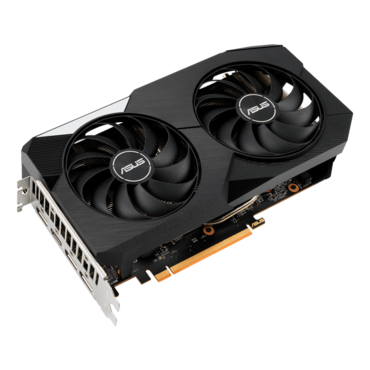 Radeon™ RX 6600 XT DUAL-RX6600XT-O8G, 2382 - 2607MHz, 8GB GDDR6, Graphics Card