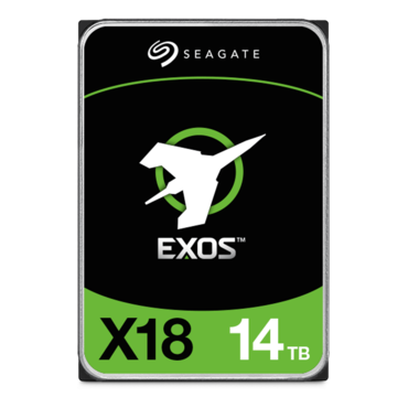 14TB Exos® X18 ST14000NM000J, FastFormat™, 7200 RPM, SATA 6Gb/s, 512e/4Kn, 256MB cache, 3.5&quot; HDD