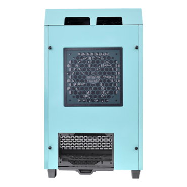 The Tower 100, Tempered Glass, No PSU, Mini-ITX, Turquoise, Mini Tower Case