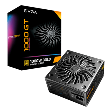 1000 GT, 80 PLUS Gold 1000W, ECO Mode, Fully Modular, ATX Power Supply