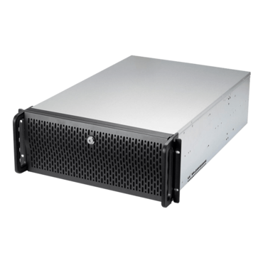 RSV-L4500U, 15x 3.5&quot; Drive Bays, No PSU, E-ATX, Silver/Black, 4U Chassis