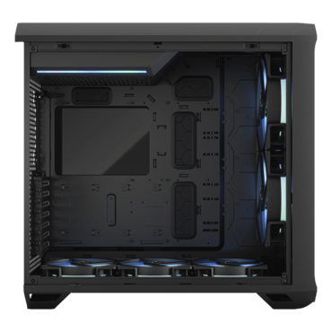 Torrent RGB, Tempered Glass, No PSU, E-ATX, Black, Mid Tower Case