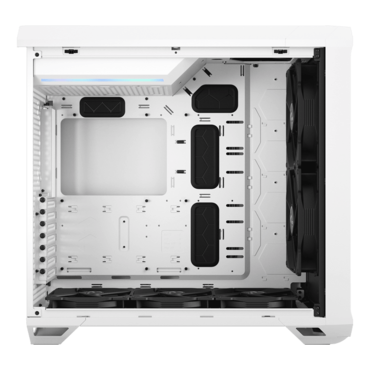 Torrent Clear, Tempered Glass, No PSU, E-ATX, White, Mid Tower Case