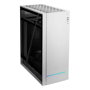 ALTA F1 Tempered Glass, No PSU, ATX, Silver, Mid Tower Case