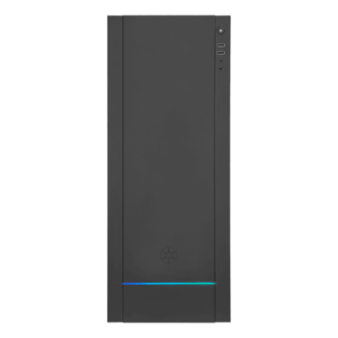 ALTA F1, Tempered Glass, No PSU, ATX, Black, Mid Tower Case