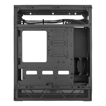ALTA F1, Tempered Glass, No PSU, ATX, Black, Mid Tower Case