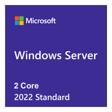 Microsoft Windows Server 2022 Standard Additional License - 2 Core - POS Initial Purchase (no media, no key)