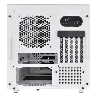Divider 200 TG Air Snow, Tempered Glass, No PSU, microATX, White, Cube Case