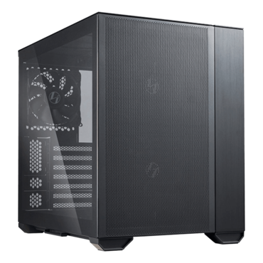 O11 AIR MINI Tempered Glass, No PSU, E-ATX, Black, Mid Tower Case