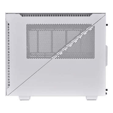Divider 200 TG Snow, Tempered Glass, No PSU, microATX, White, Cube Case